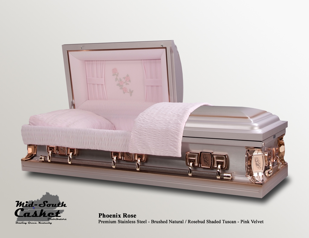 Phoenix Rose   Brushed Natural   Rosebud shaded Tuscan